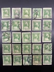 25-US Stamp Collection. Used 1c Washington Bicentennial #705. "Clean" "Quantity"