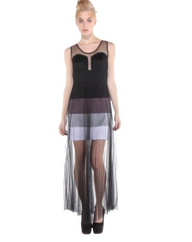 katia cut out dress Katia Maxi Dress ~ Black Mesh Show Me Your Mumu