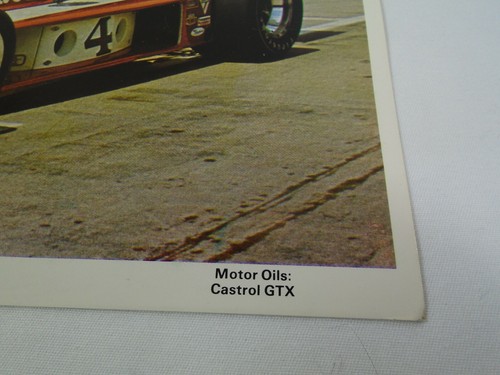 Al Unser Vicaroy Special Parnelli Jones Racing Indy 500 8.5" x 11" Postcard - Picture 5 of 10