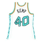 Shawn Kemp signed Mitchell & Ness Authentic West 1996 NBA All Star Jersey PSA