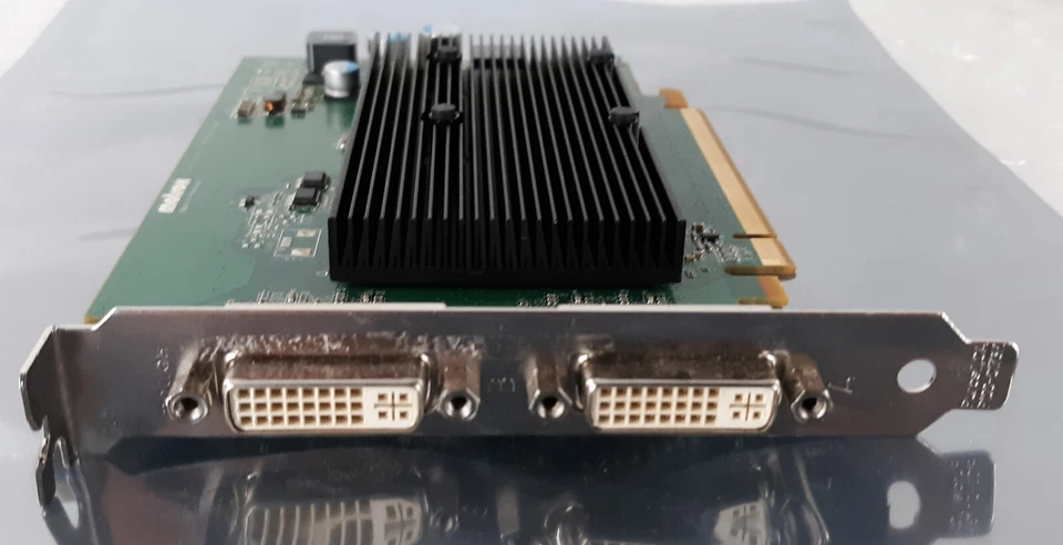 Matrox M9125-E512F PCIe x16 2x DVI Dual Monitor Graphics Card KFS96233 - Image 2 of 4