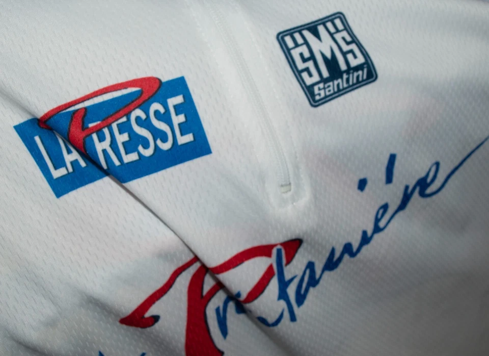 SMS Santini Cycling Jersey Mens 1/4 Zip La Presse Bike Shirt Size Adult 2XL - Image 4 of 4