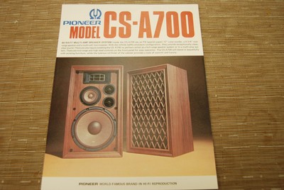pioneer cs a700 speakers