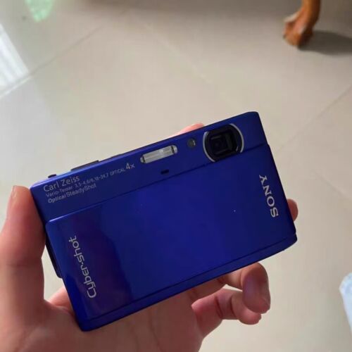 Sony Cyber Shot DSC-TX1 Digital Camera 10.2MP 4x Optical Zoom Blue 85% New - Picture 7 of 12