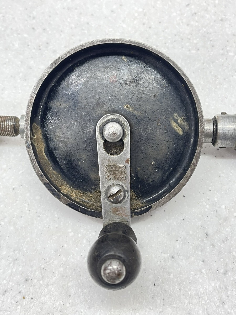 Vintage STANLEY No. 1221 Hand Drill - Made in USA | eBay