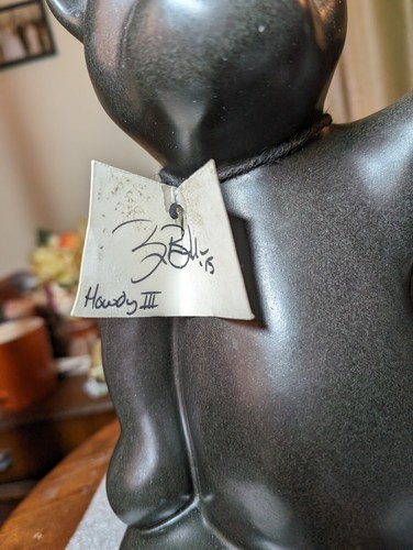 2015 Pigeon River Pottery The Mighty Bear Series Howdy III Tags Born 2015 - Picture 6 of 14
