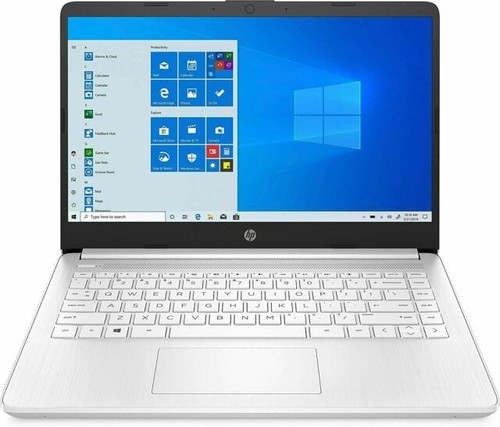 HP 14-fq0032ms 14" (128GB SSD, AMD Ryzen 3 3250U, 2.6GHz, 8GB RAM, Windows 10) Touchscreen Laptop - Natural Silver