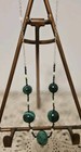 Genuine and NATURAL semi-Precious Graduated MALACHITE Necklace