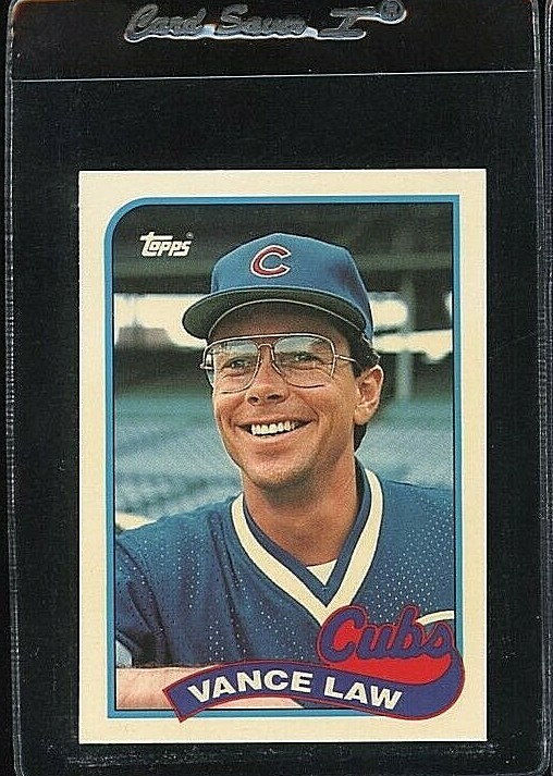 1989 TOPPS TIFFANY #501 VANCE LAW CHICAGO CUBS    