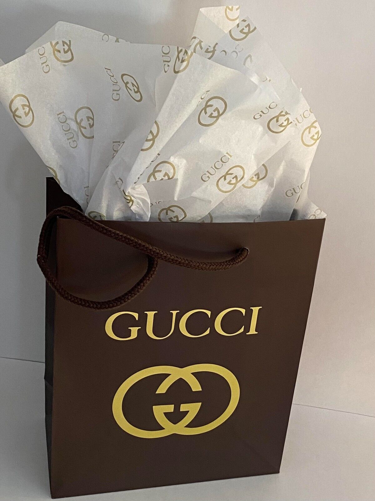 NEW GUCCI Shopping Bag/Gift Bag and Logo Tissue