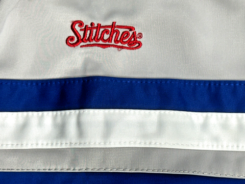 MLB Los Angeles Dodgers Zip Up Track Jacket Men's SZ: XL Blue - Used - Picture 8 of 14