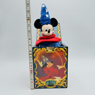 Disney Enesco Mickey Mouse Fantasia Sorcerers Apprentice Jack In