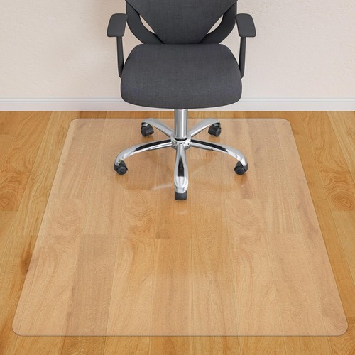 Office Chair Mat for Hardwood Floor- 46" x 60" Clear Desk Computer Chair Mat ...