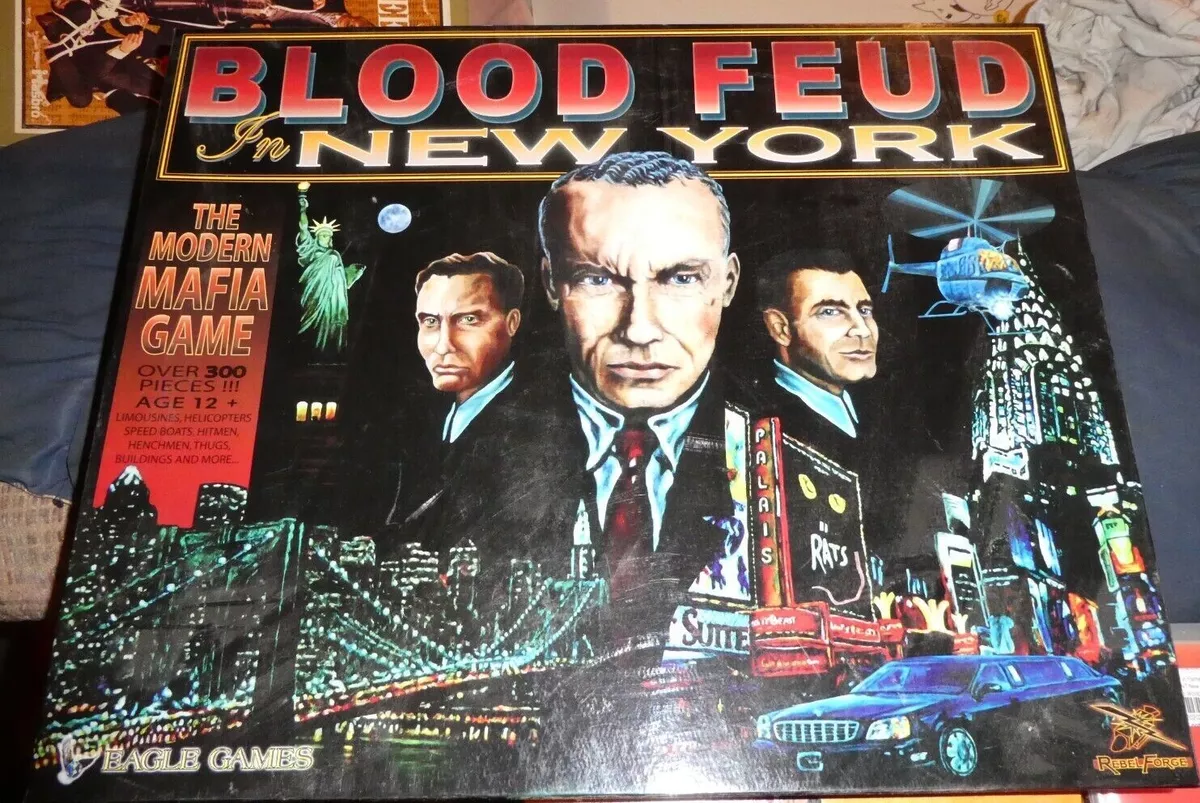 Blood Feud in New York, Board Game