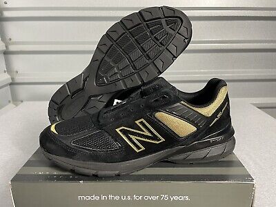New Balance 990 990v5 Made in USA Triple Black & Gold Mens Running Shoes  M990BH5 | eBay