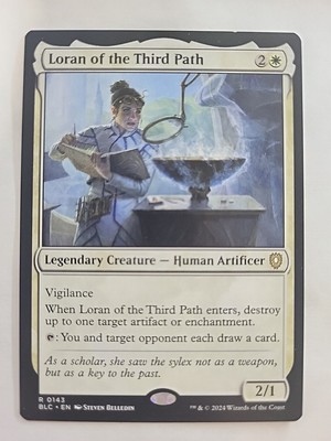 Mtg Loran of the Third Path Commander: Bloomburrow Nonfoil
