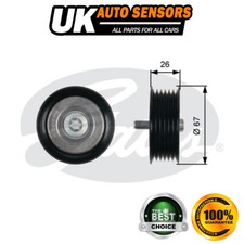 Fits Mercedes C Class SLK Gates Drive Belt Deflection Guide Pulley -3918