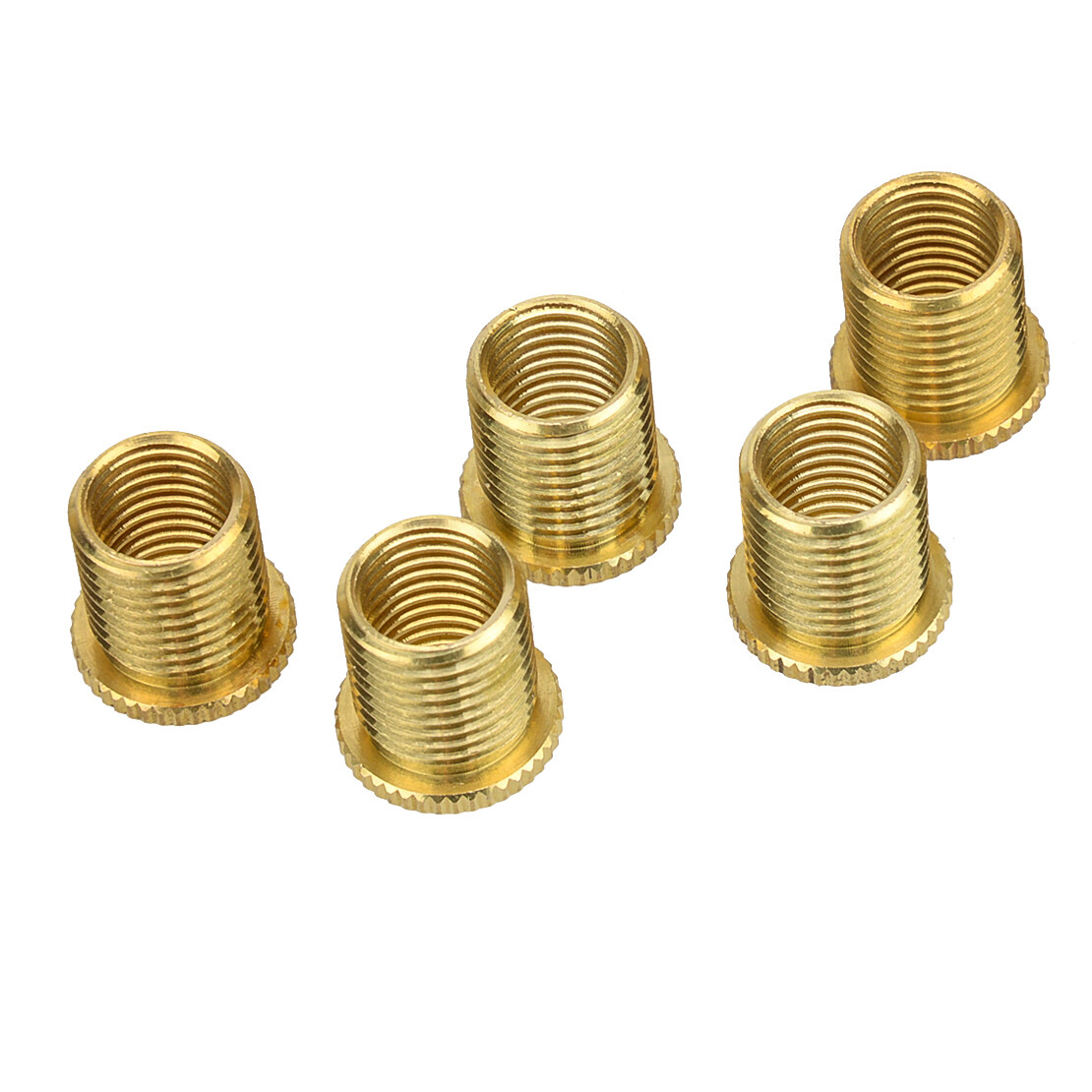 10Pc M10x1.25 Aluminum Gear Knob Thread Insert Nuts Adapters Universal
