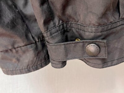 Barbour A750 wax cotton blouson Jacket Men's Size L Brown Barbour A750 wax cotton blouson Jacket Men's Size L Brown