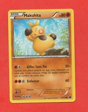 Pokemon 62/116 MAKUHITA PV80 Carta Singola Francese Standard 2013