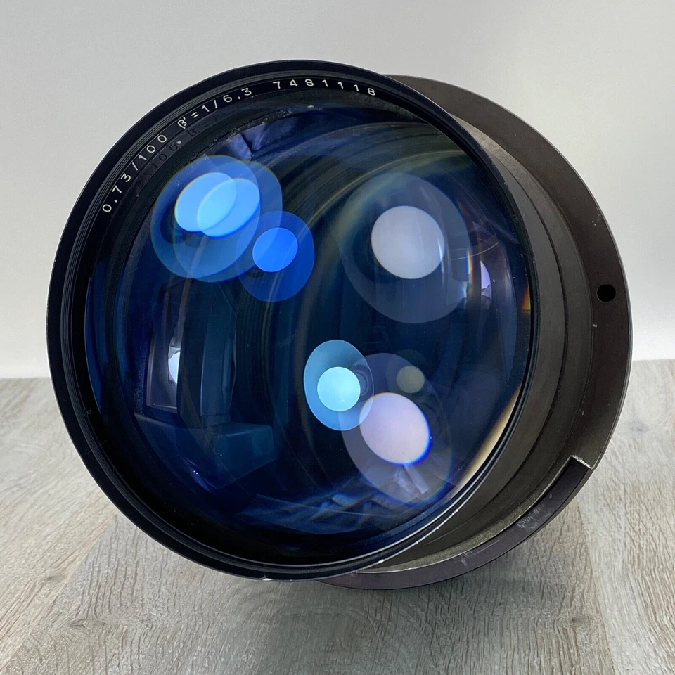 Ultra Rare  Lens Carl Zeiss Jena R-Biotar 100mm f 0.73 (1/6,3) Germany - Image 3 of 4