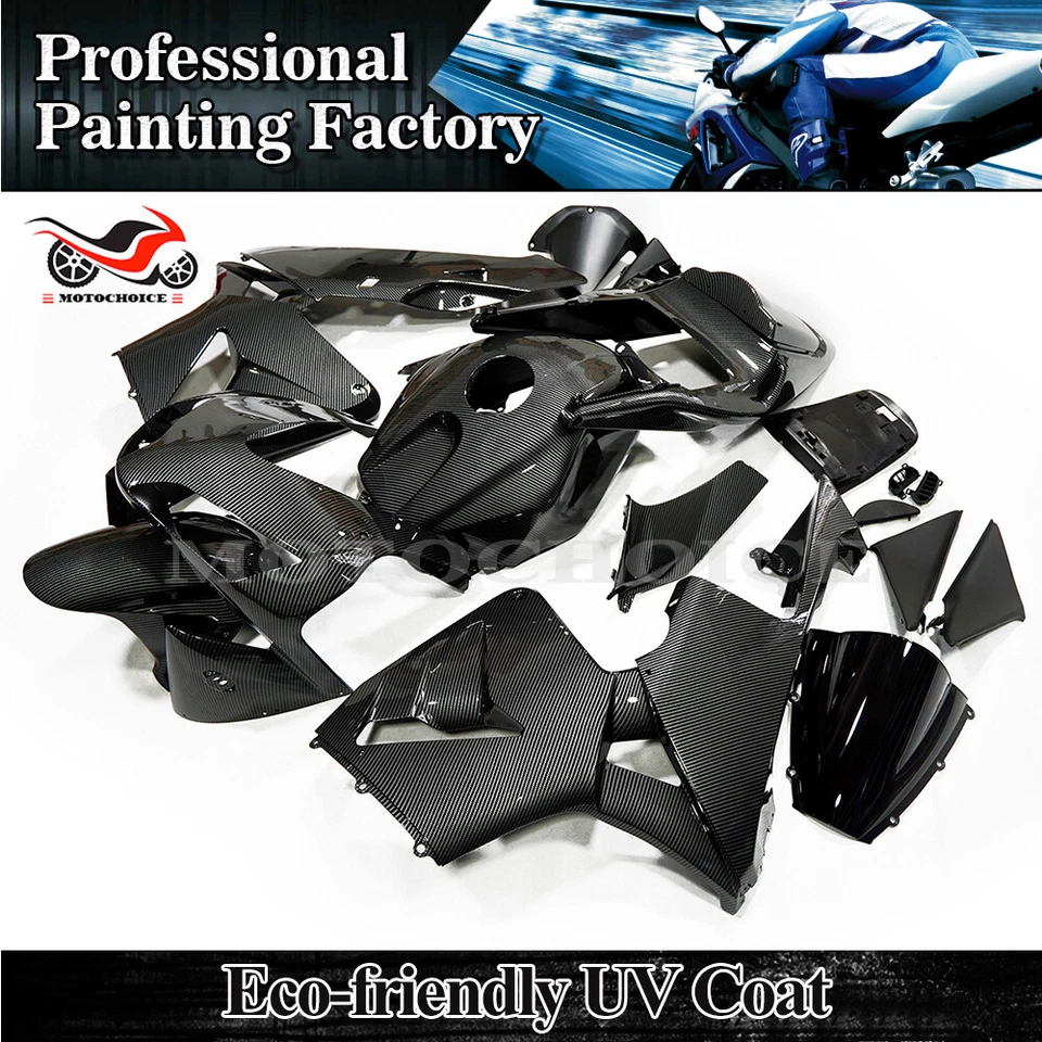 Carbon Fiber Painted Fairing Kit for Honda CBR600RR 2003 2004 Injection Bodywork - Image 2 of 4