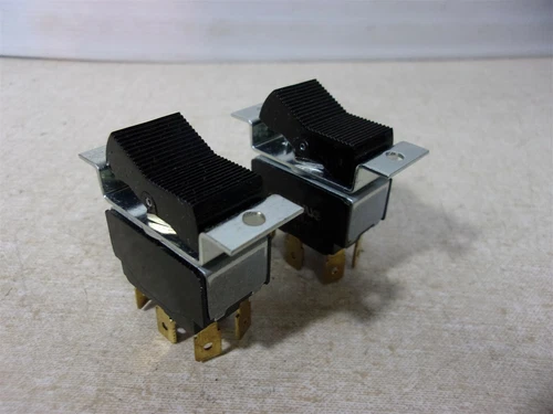 NEW Eaton 7565K68S32V 3/4 HP Rocker Switches, Lot of 2  *FREE SHIPPING*
