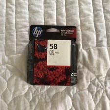 SEALED Genuine HP 58 Photo Inkjet Color Ink Cartridges C6658AN exp Feb 2011
