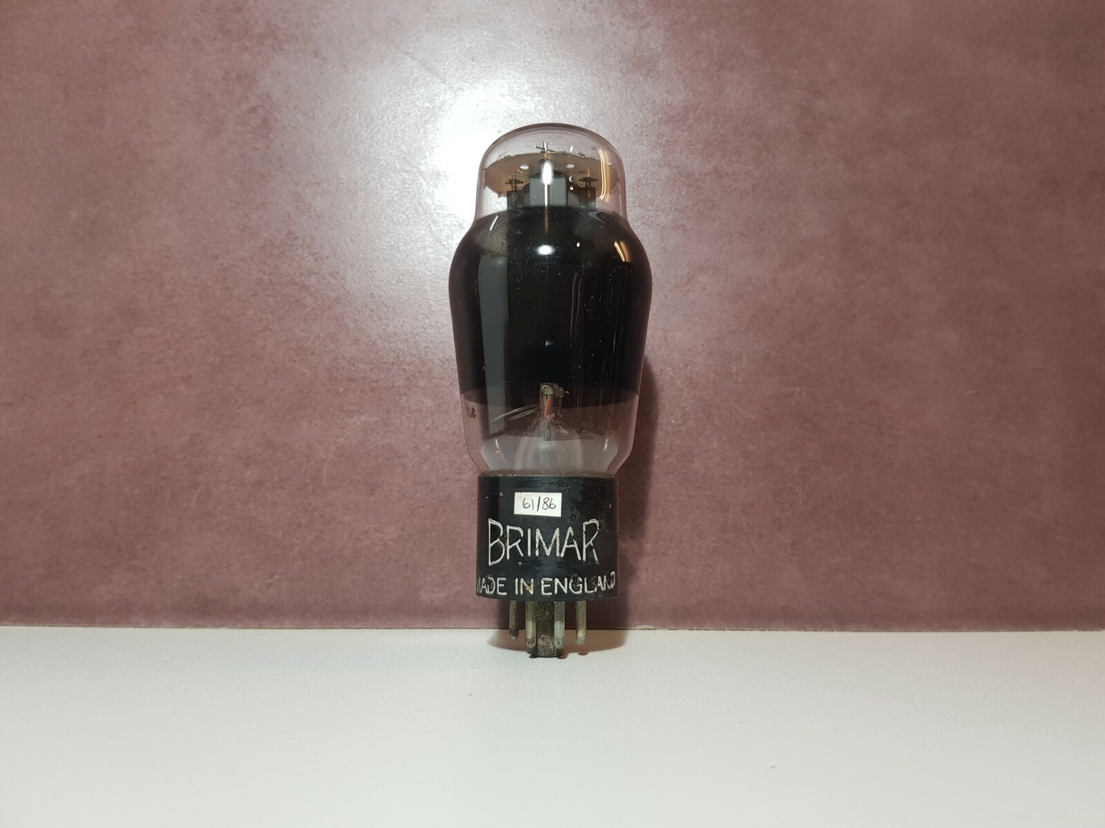 6L6G BRIMAR RING GETTER ROUND TOP GLIMMER ohne Karton DIGITSTD +85% X1