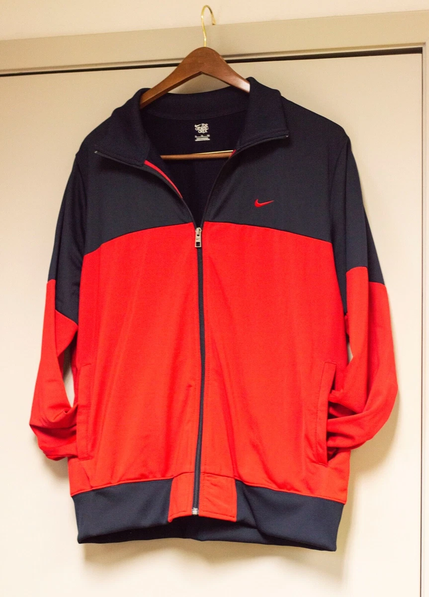 Red and black store nike jacket