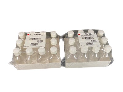 NALGENE THERMO 500mL Sterile Square PETG Media Bottles With Closure (24/Case)