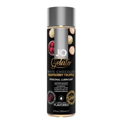 JO Gelato White Chocolate Raspberry Water-Based Flavored Personal Lube 4oz