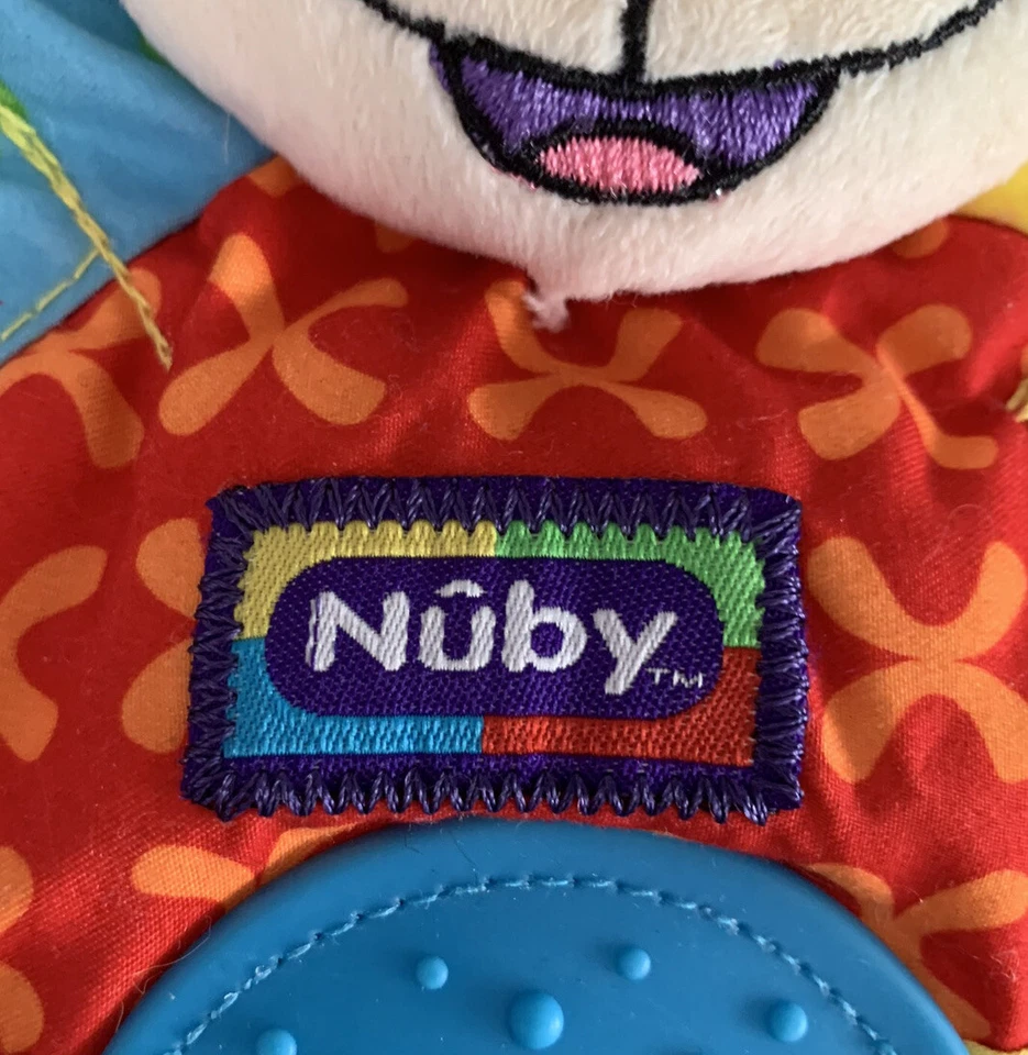 Nubby Yellow Monkey Teething Square - Image 2 of 4