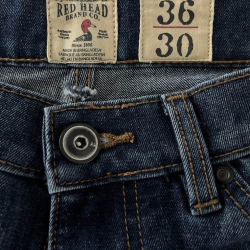 Red Head Brand, Men’s Blue Jeans, Size 36x30, B5D18 - Picture 2 of 18