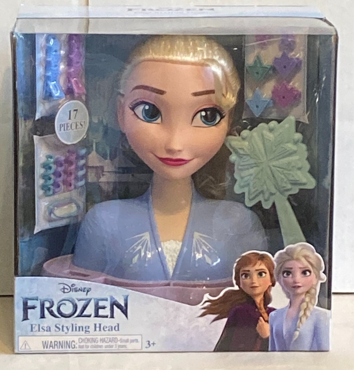 Snow Queen Deluxe Elsa Elsa Hairstyle Doll Head Frozen Elsa Styling Head
