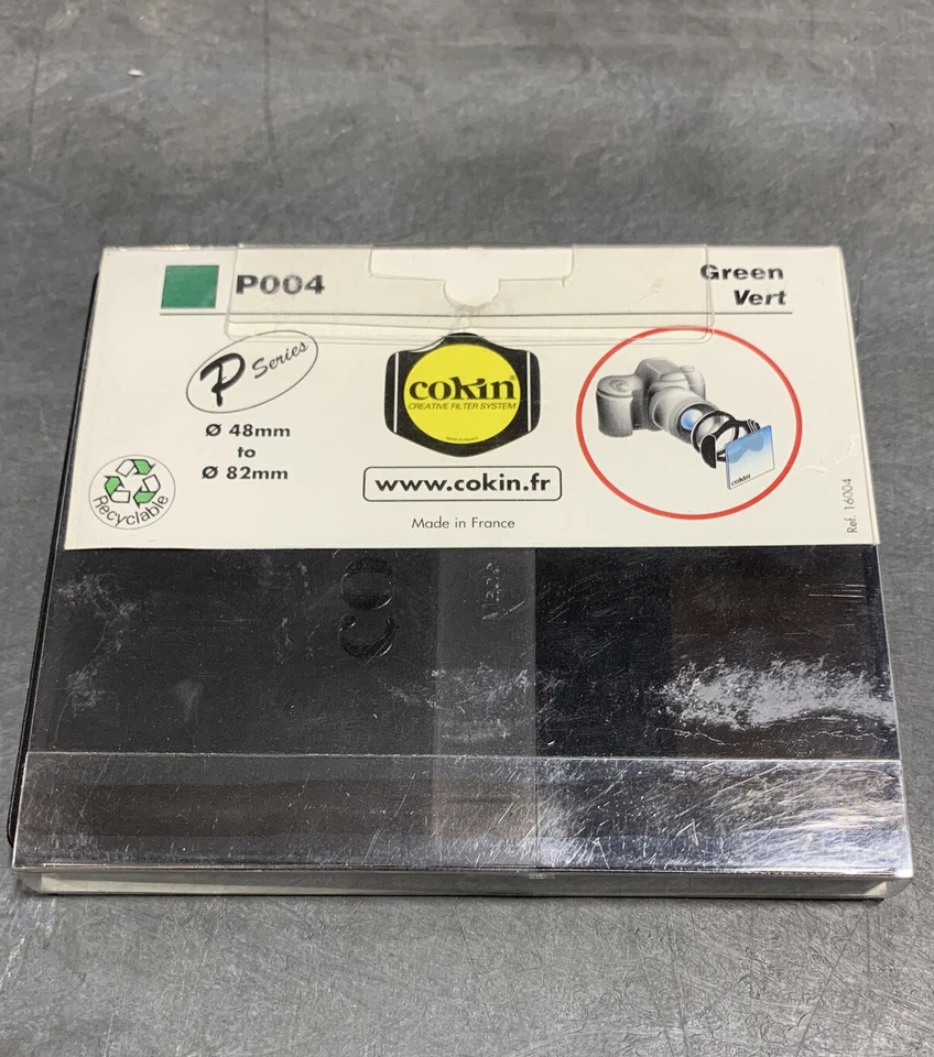 Genuine France Cokin P Series P004 Green Vert Resin Filter CP004 Original OEM - Image 2 of 2
