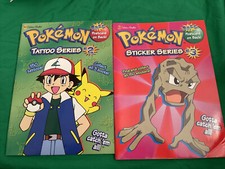 Golden Books Pokemon Sticker And Tatto Seris 2 And 3