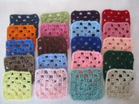 20-4 Granny Squares Blocks 4 Afghan, Afghans Assorted Solid Colorsspecial 20-4 Granny Squares Blocks 4 Afghan, Afghans Assorted Solid Colorsspecial