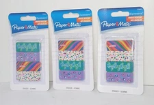 Paper Mate Expressions Smudge Resistant Erasers 4 Pack Set of 3
