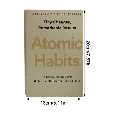Atomic Habits by James Clear Paperback English Book