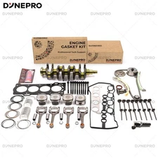 1ZZ-FE 1.8L Engine Rebuild Overhaul Kit For 98-08 Toyota Celica Corolla Matrix