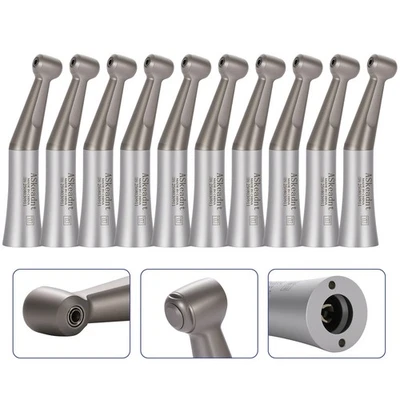 10X ASkeadnt Dental Low Speed Winkelstück Handstück Contra Angle Push Button FX