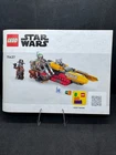 Lego Star Wars 75437 Cobb Vanth's Speeder With Instructions.  No Minifigs or Box
