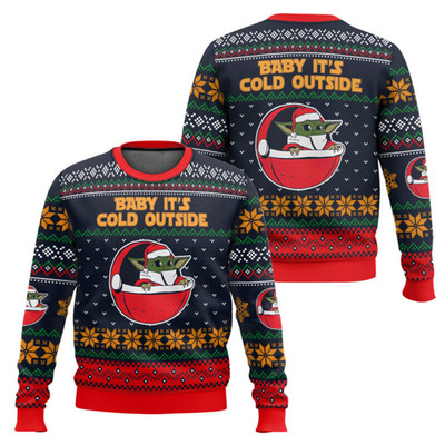 Baby Its Cold Outside Star Wars Ugly Christmas Sweater