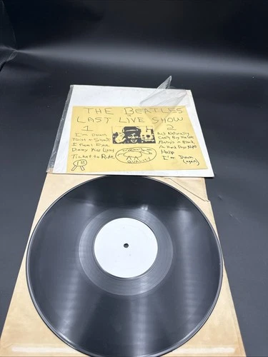 The Beatles – Last Live Show (Bootleg / Unofficial Pressing) Vinyl Record LP