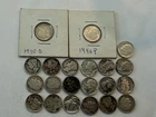 Lot Of 20, 90% Silver Bullion Roosevelt Dime Lot Pre 64