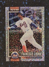2026 TOPPS SERIES 1 BASEBALL FRANCISCO LINDOR CONFETTI PARALLEL #123