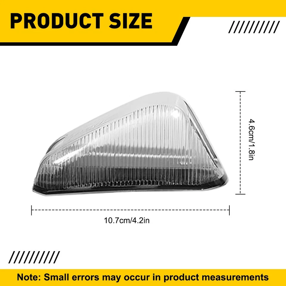 Luces de circulación de cabina de techo 5 piezas para Dodge RAM Promaster 1500 2500 14-23 transparentes Foto 2 de 4