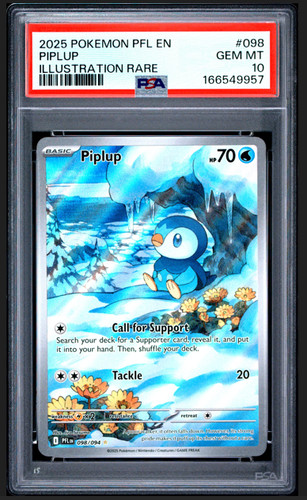Piplup graded PSA 10 for sale on eBay