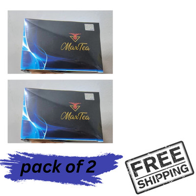 2 Box Max Tea Sensation Herb Men Coffee Tea 15 Sachets